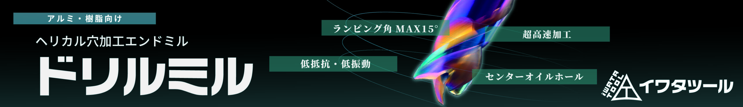 イワタツール ドリルミル